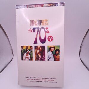 TOP OF THE POP HITS THE 70S VOLUME 1 (6) CD SET IN ORIGINAL BOX MULTIPLE ARTISTS